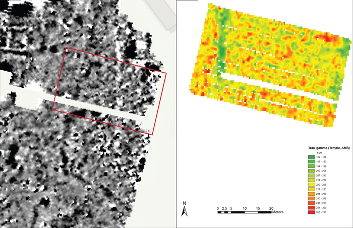 Radiation detectors help archaeologists